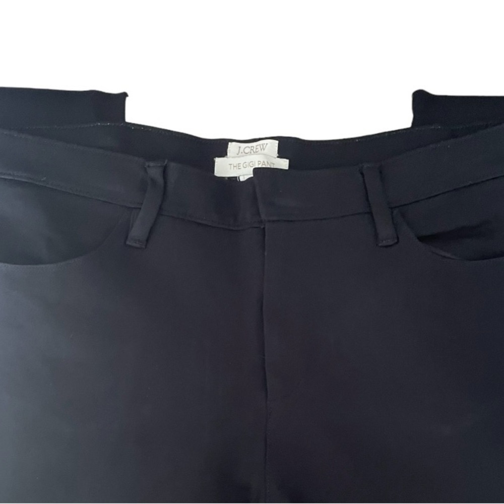 J Crew The GiGi Pant Leggings Black 8 - Picture 4 of 7